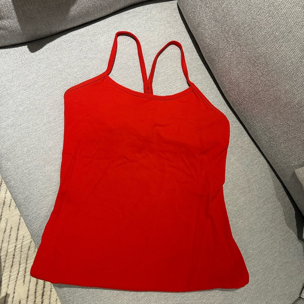 Red Lululemon Tank